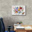 «Pansies In The Garden» par Jean Plout, art mural sur toile-102740208