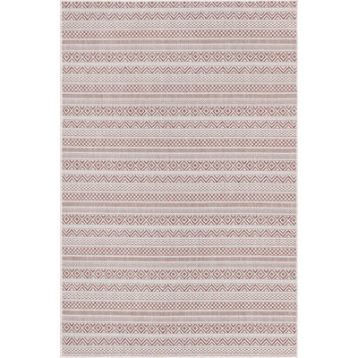 Indoor/Outdoor Glimmer Area Rug Brick Color