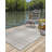 Indoor/Outdoor Outdoor Garden Plaid Area Rug Gray Color-1378301793