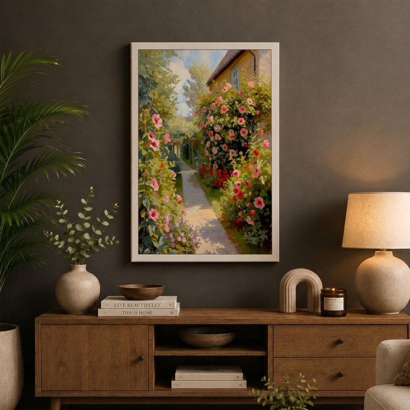 Print, 30x20 - 76.2 x 50.8 cm, Terracotta Border