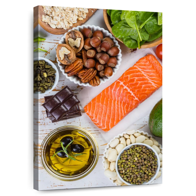 Yarlin Food For The Heart, 24" H x 16" W