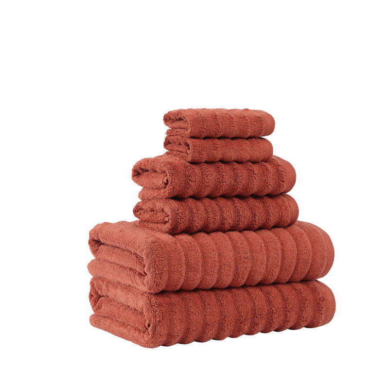 Ensemble de serviettes 6 pièces Royal Velvet, Rouille