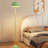 Industrial Metal Shade Pastel Floor Lamp With Foot Switch Modern Tall Standing Lamp For Living Room-742539801