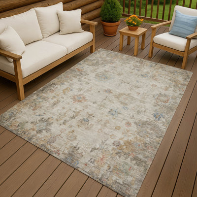 Tapis intérieur / extérieur lavable à la machine Emelia ACN2301 Global