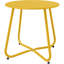 Table d'appoint d'extérieur en acier résistant aux intempéries Lemon 18