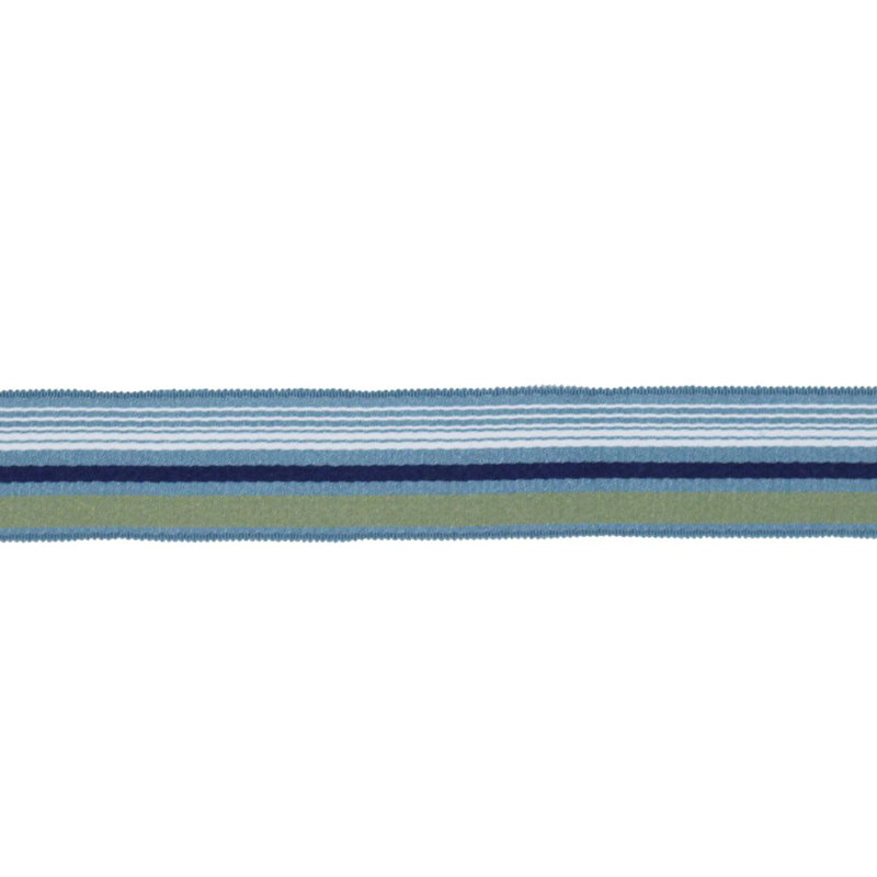 Border Fabric, Aquamarine