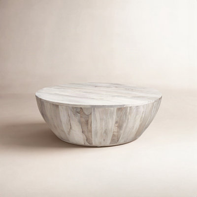 Teasdale Solid Wood Single Drum Coffee Table