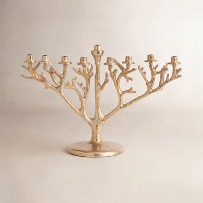 Metal Menorah