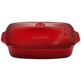 Le Creuset Stoneware 3.5 Qt Rectangular Casserole with Lid