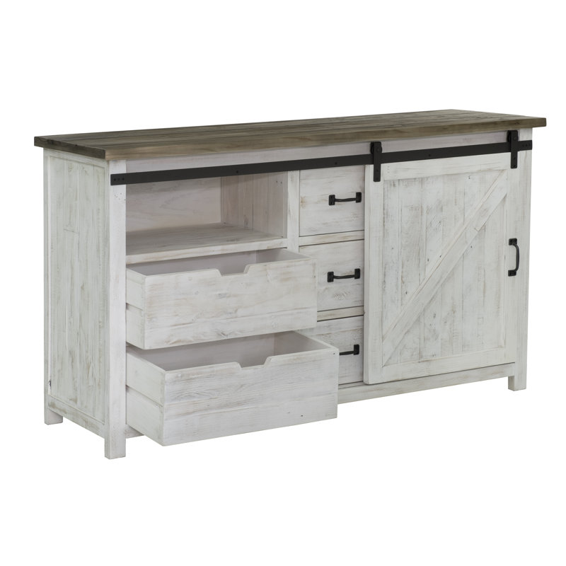 Commode 3 tiroirs 1 porte Robson