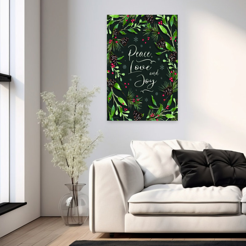 Art contemporain contemporain, paysage d'hiver abstrait, H 36 po x l 24 po