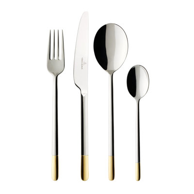 Ella 24 Piece 18/10 Stainless Steel Cutlery Set, Service for 6