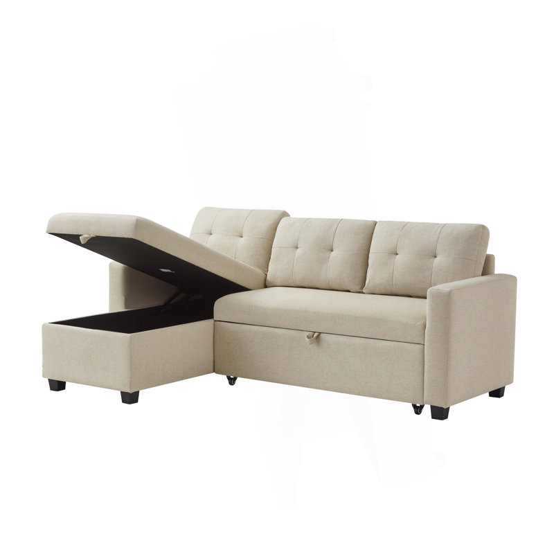Canapé modulaire rembourré polyvalent avec rangement et design convertible pour un confort et une fonctionnalité ultimes