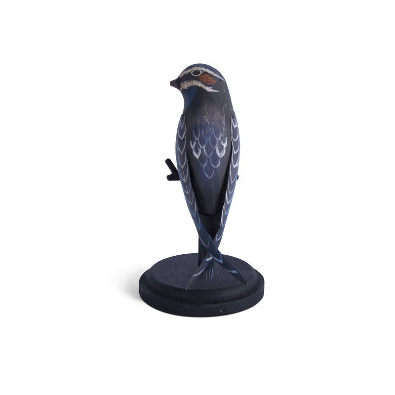 Whiskered Hand Painted Animals Decorative Object