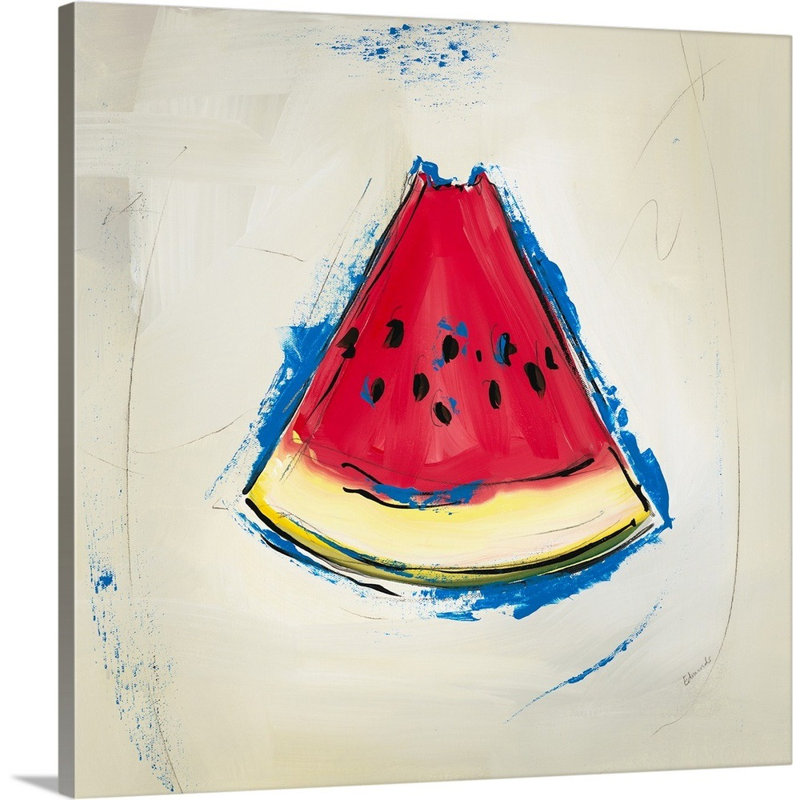 « picnic party v », peinture sur toile, Toile tendue, H 16 po x l 16 po x p 1,25 po