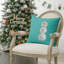 Ensemble de 2 taies décoratives Patchwork Sand Dollar Snowman