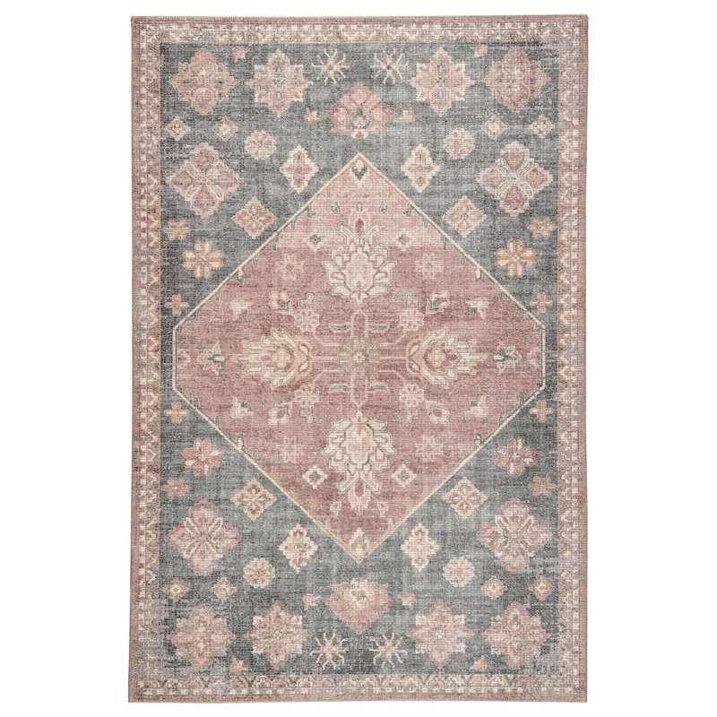 Mabiya Avalon Diamond Area Rug, Rectangle 8'10" x 11'9"