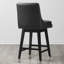 Tabouret de comptoir pivotant 26 po Aleksy-100041993