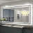 Wayfair Basics® UL Certified Front & Back LED Anti-Fog Tempered Glass Framed Bathroom/Vanity Mirror-1233668535
