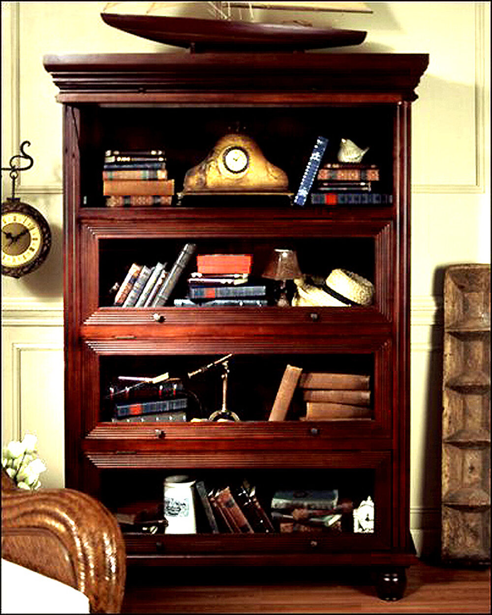 Ethan allen british classics barrister deals bookcase