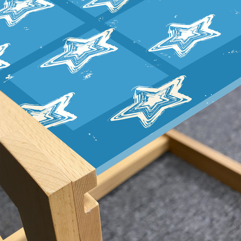Table basse East Urban Home Stars, H 15,75 po x L 18,31 po x l 24,4 po