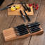 Bloc à couteaux en bois Chef Craft