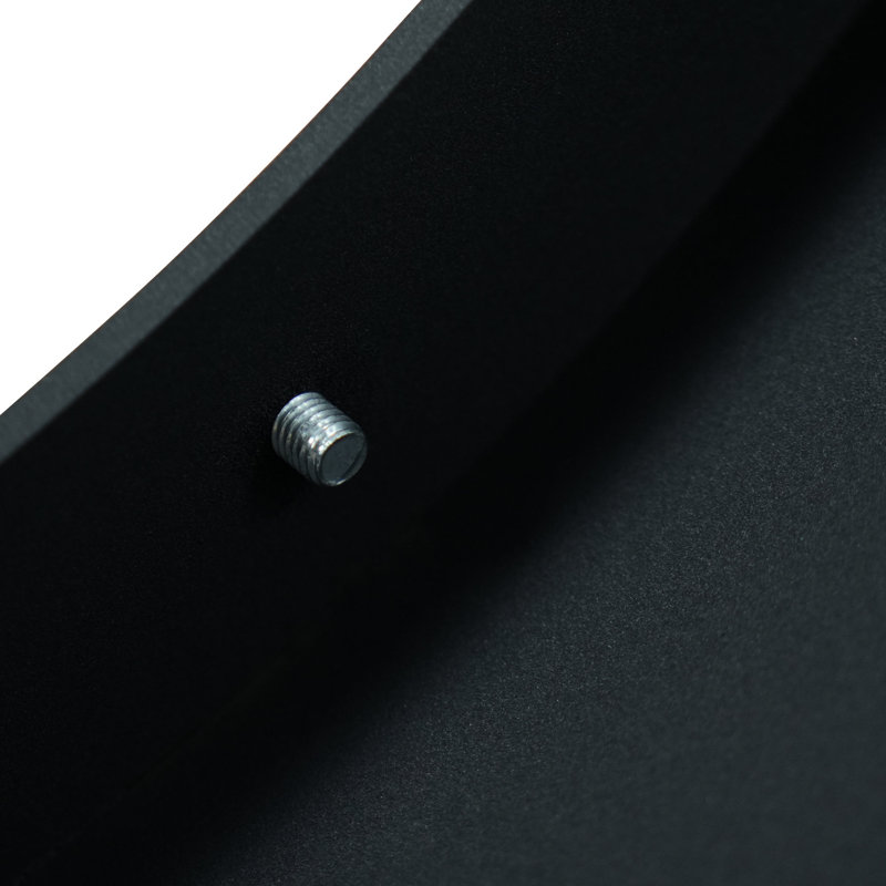 Table de salle à manger en pierre frittée de 53 po, base en métal noir, 6, disque rotatif blanc de 23,62 po et table ronde ronde en fer durable 6, bureau à faible absorption d'eau