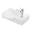Minimal Ceramic 17.7'' L Bathroom Sink