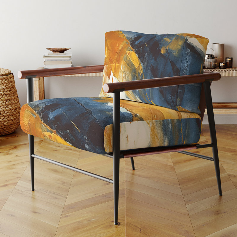 Fauteuil d'appoint Centeio, Noir, noir, noir, noir