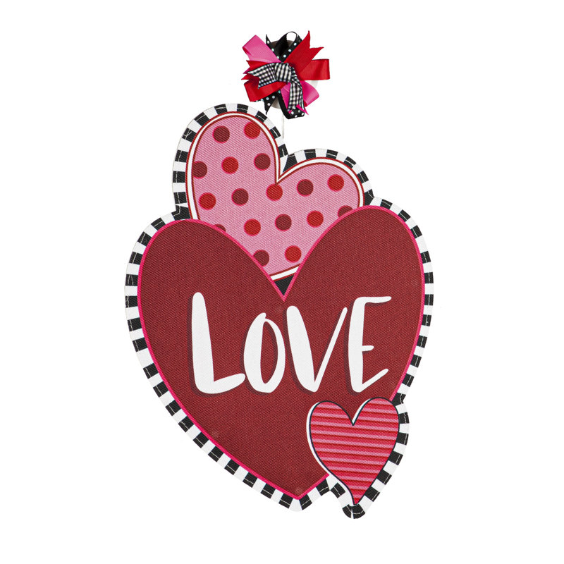 Décoration de fenêtre «Heart and Love»