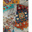 Tapis noué à la main Tribal One-of-a-Kind Tribal - gris clair, 8 pi 11 po x 12 pi 3 po