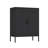 Naomi 32" Metal Accent Cabinet In Black-635972218