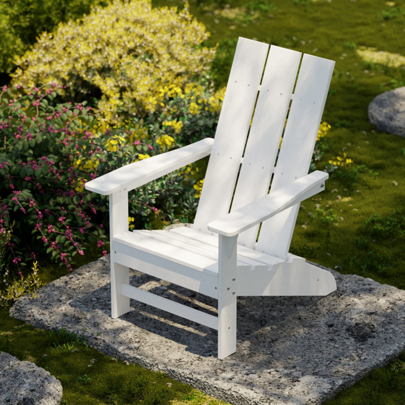 Freedom Modern Adirondack Chair, White