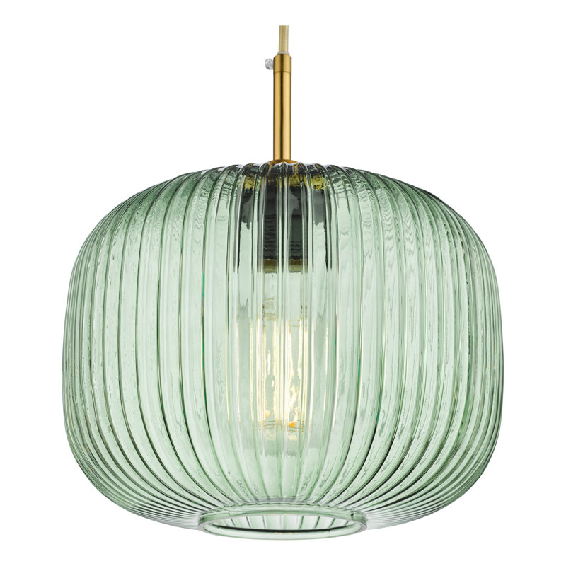 Chelbi 1 - Light Pendant, Bronze, Green