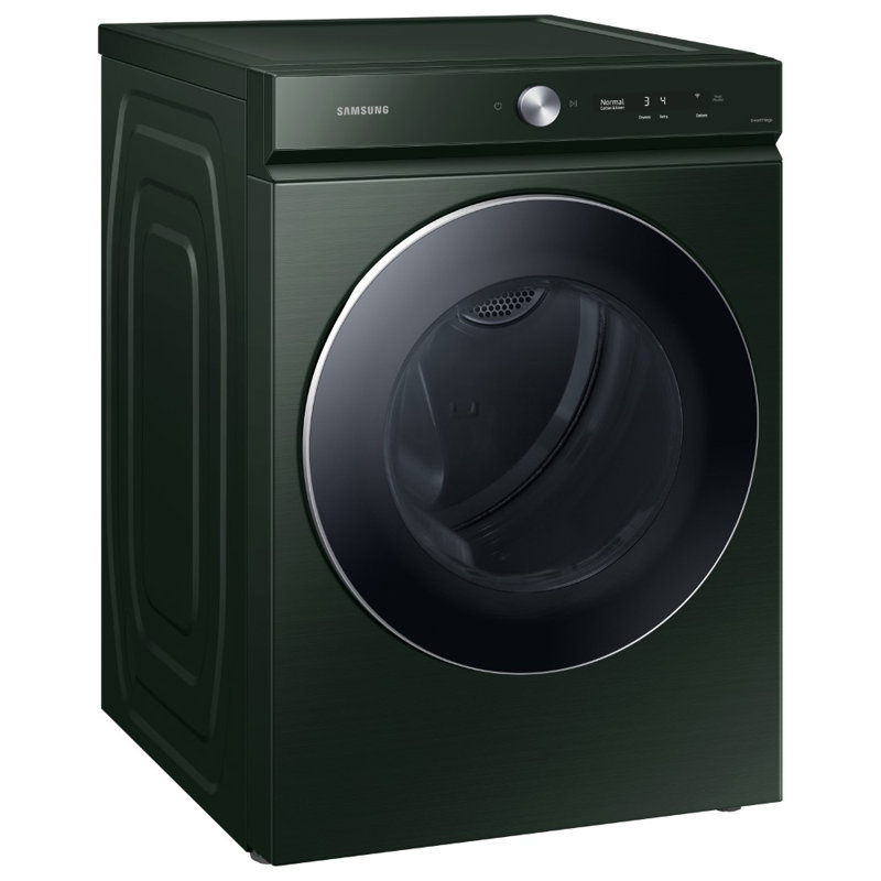 Samsung Bespoke 7.6 cu. ft. Ultra Capacity Dryer with AI Optimal Dry and Super Speed Dry, Forest Green, Gas