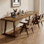 Bureau double en bois massif de style américain-1823292585