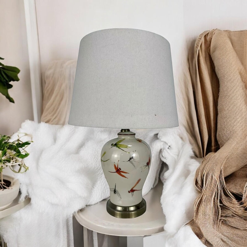 Snaresbrook Ceramic Table Lamp, White