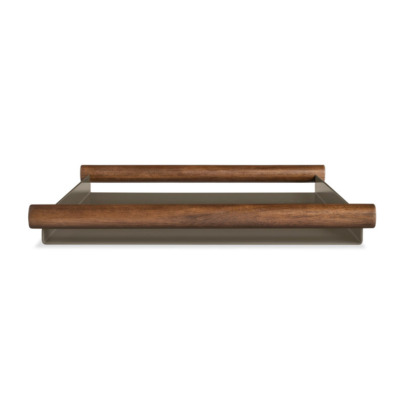 Estate Decorative Tray, Dark Olive/Acacia