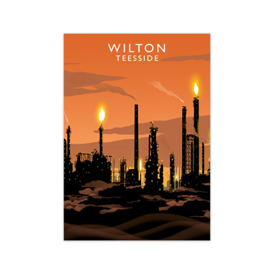 Wilton Teesside by Richard O'Neill - Print