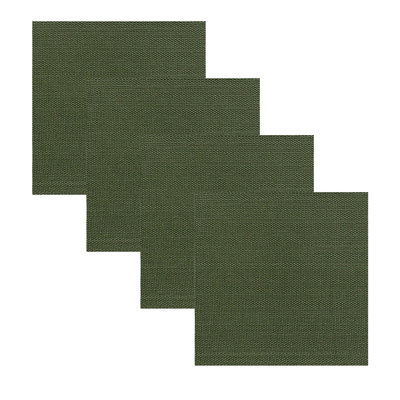  Ensemble de 4 serviettes de table Evergreen Casual Classics