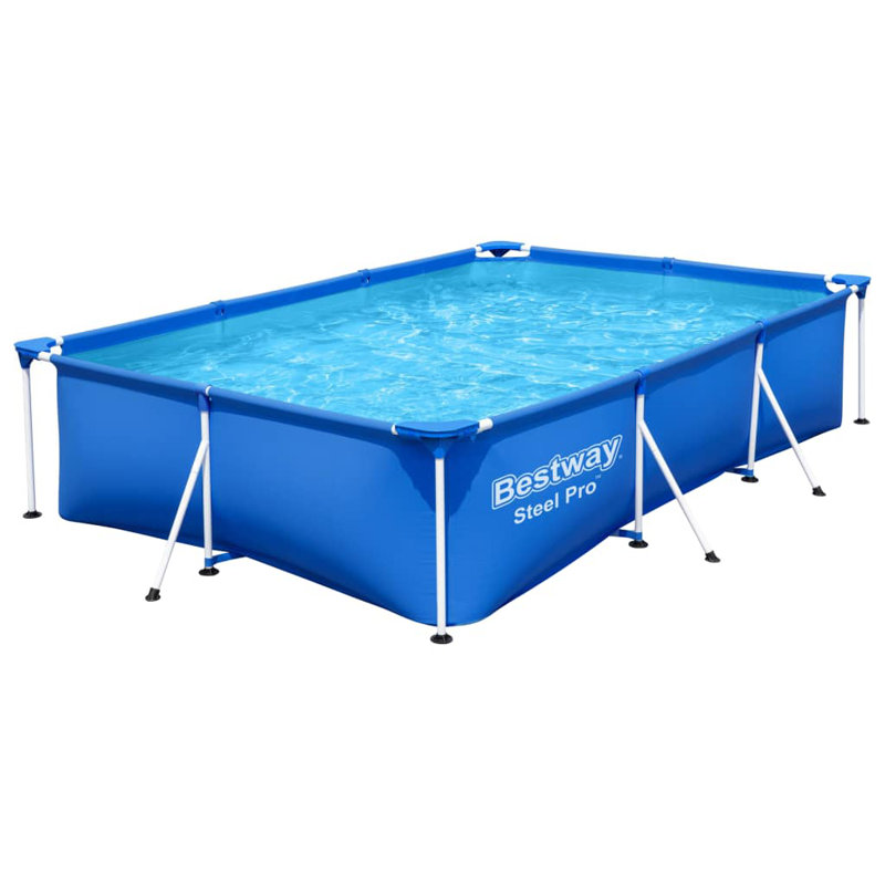 Bestway Steel Pro Swimming Pool, 300 cm L x 201 cm W x 66 cm H