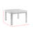 Biggs Marble Top Four Leg Dining Set
