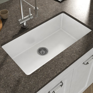 Yorkshire 31.5" Single Bowl Fireclay Undermount Kitchen Sink