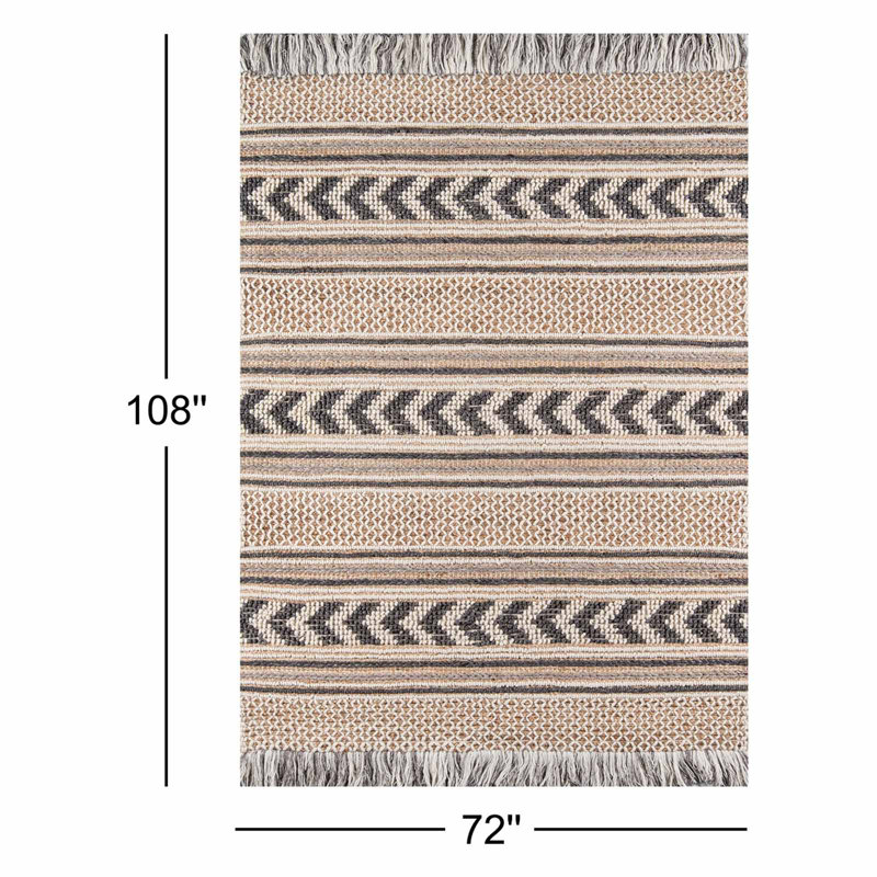 Esme Southwestern Area Rug, Rectangle 6' x 9'