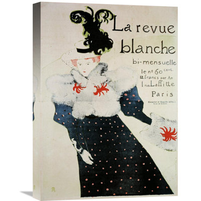 " La Revue Blanche " by Henri De Toulouse-Lautrec