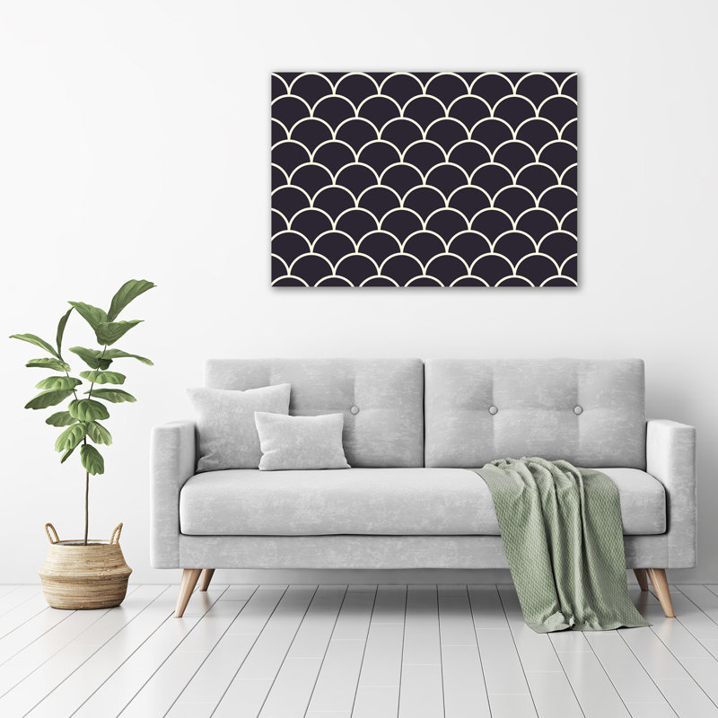 Fish Scales - Wrapped Canvas Print