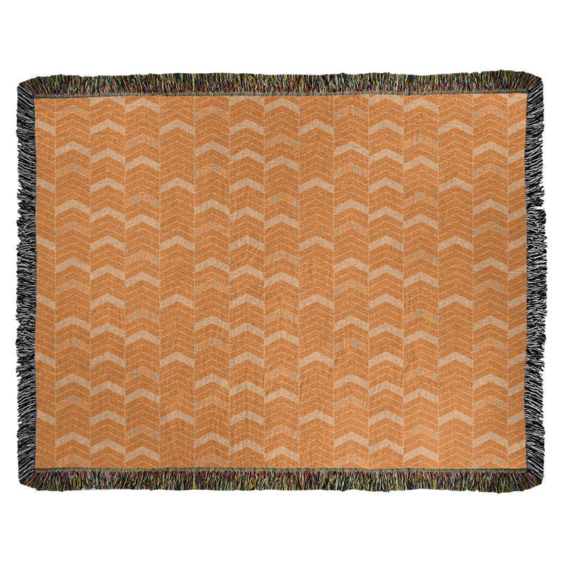Couverture en coton tissé Rhonda, l 37 po x L 52 po, Merigold