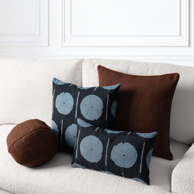 Solstice Performance Pillow Cover & Insert, Square 20", Sand, Square