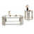 Transparent / argent