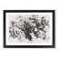 Majestic Lion Illustration Watercolour - Picture Frame Graphic Art Print-56739096-56739090